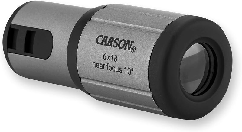 Carson CloseUp 6x18mm Close-Focus Monocular (CF-618) - Image 1
